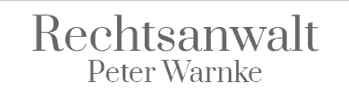 Logo Rechtsanwaltskanzlei Peter Warnke